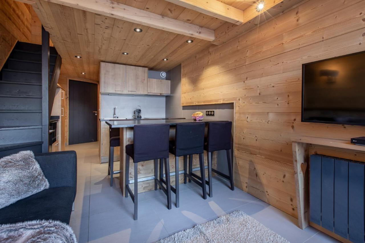 Val Thorens-Cosy Duplex Avec Vue Silveralp Eksteriør billede