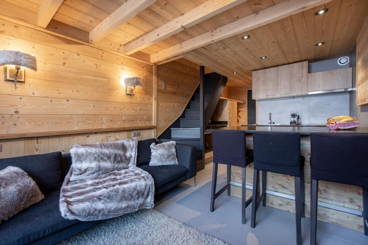 Val Thorens-Cosy Duplex Avec Vue Silveralp Eksteriør billede