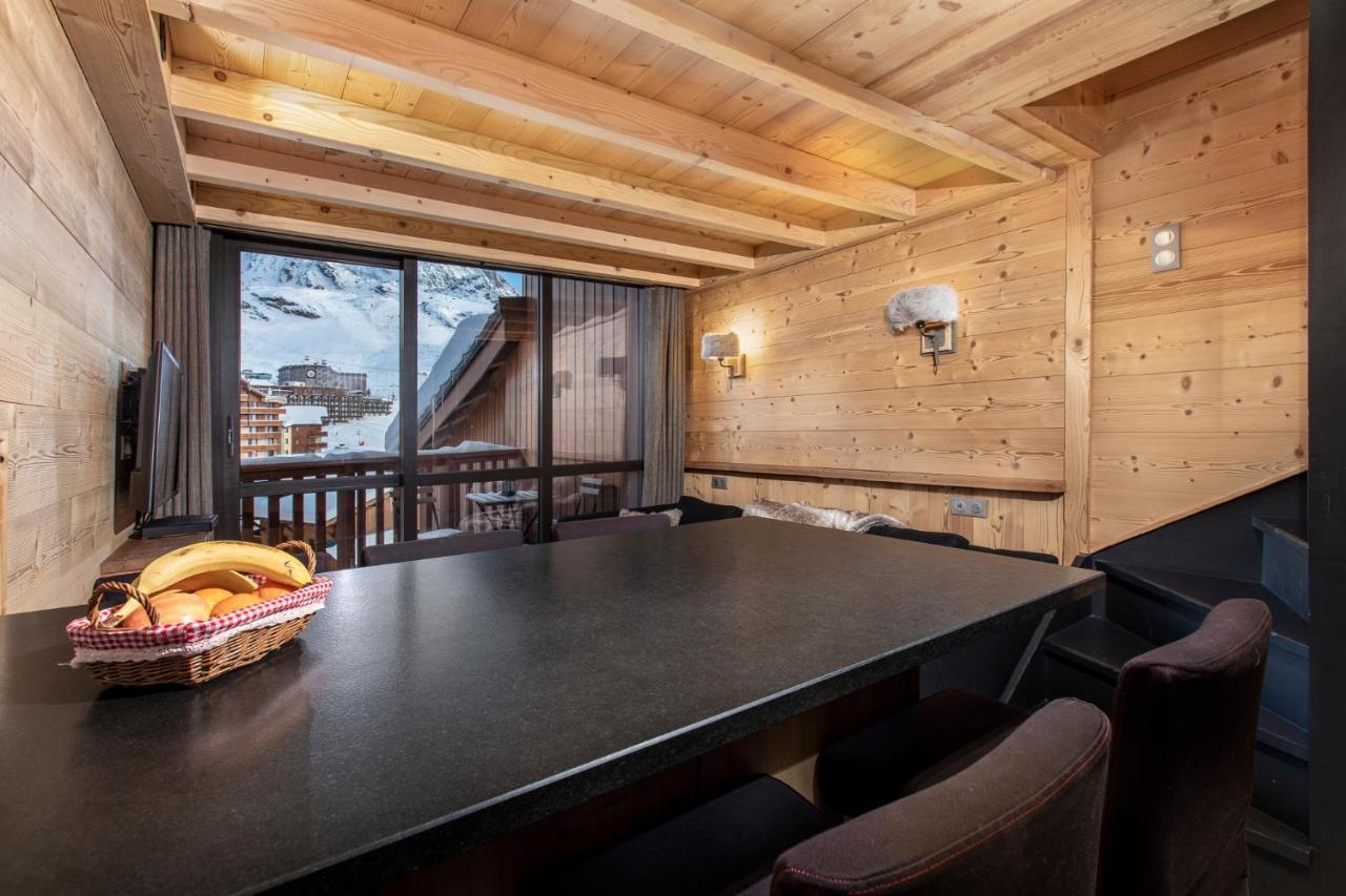 Val Thorens-Cosy Duplex Avec Vue Silveralp Eksteriør billede