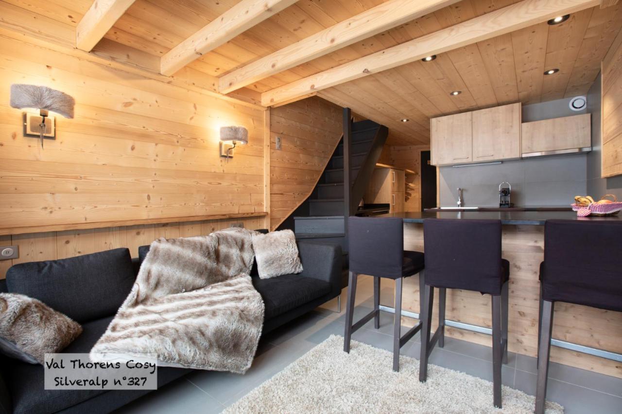 Val Thorens-Cosy Duplex Avec Vue Silveralp Eksteriør billede