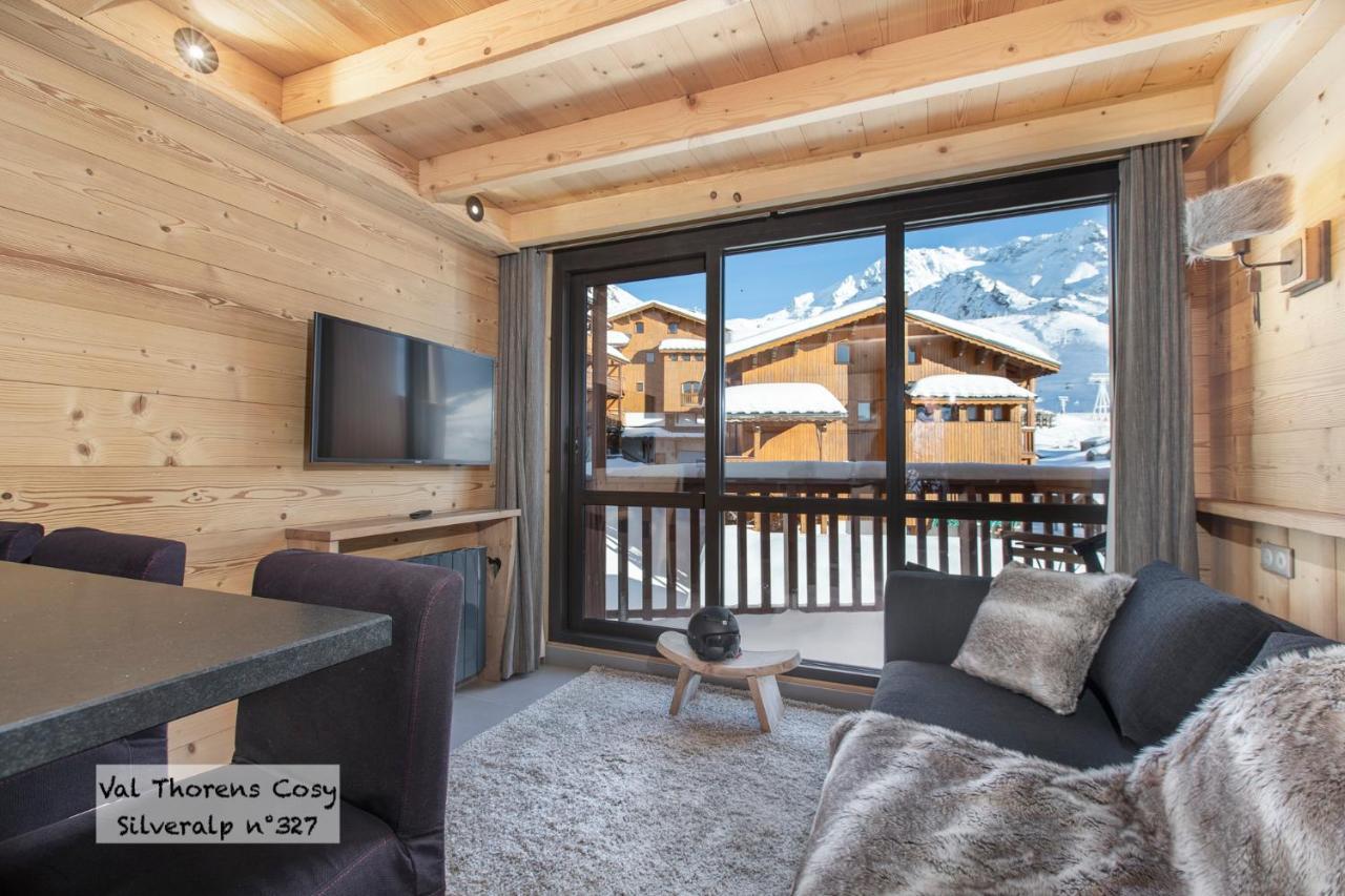 Val Thorens-Cosy Duplex Avec Vue Silveralp Eksteriør billede