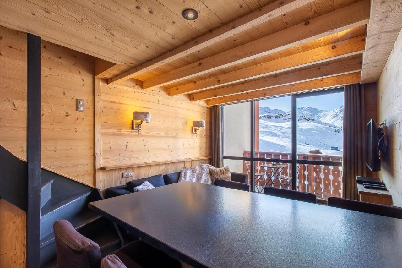 Val Thorens-Cosy Duplex Avec Vue Silveralp Eksteriør billede